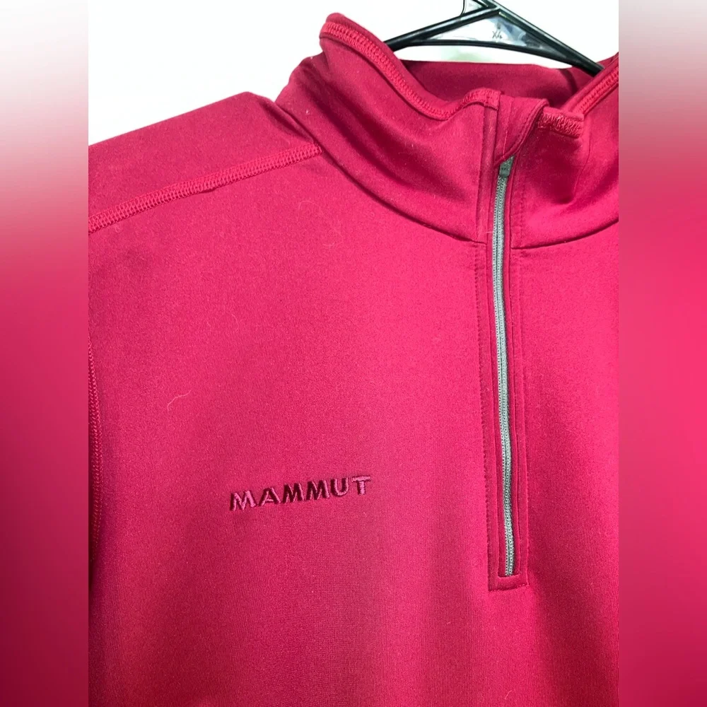 Mammut Crimson mid-layer Half-Zip long sleeve Pullover Women’s size L - Picture 11 of 14